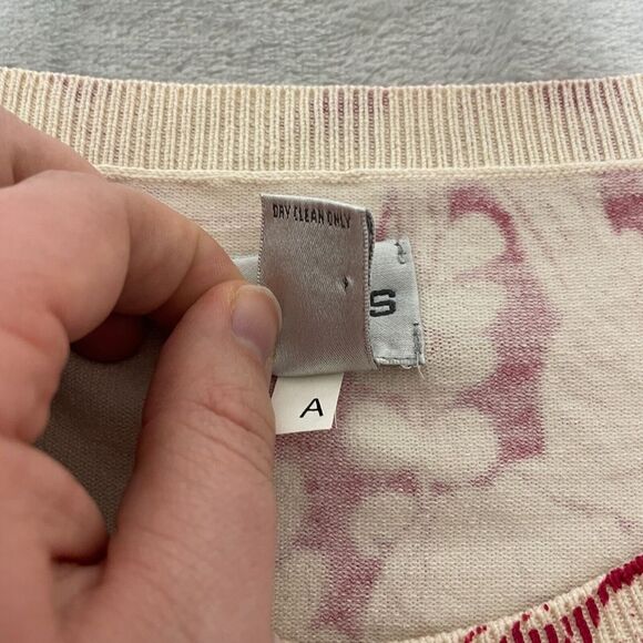 Chicos Tops Womens 2 Large Red Green Floral Silk Nylon Buttons Lot of 2 - Picture 8 of 13